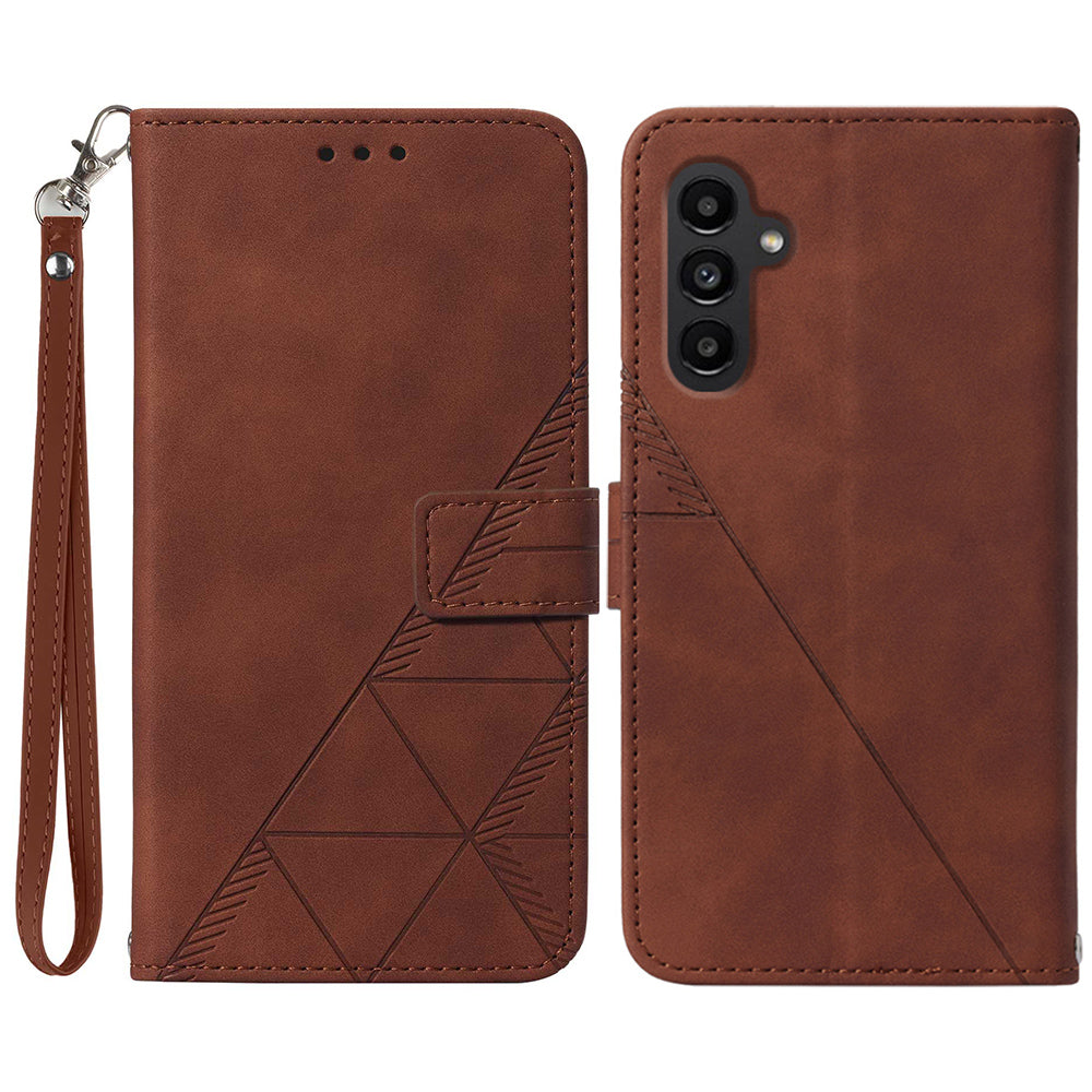 YB Imprinting Series-1 for Samsung Galaxy A25 5G A24 4G Leather Wallet Case Imprinted Stand Phone Cover with Strap YB Imprinting Series-1 for Samsung Galaxy A25 5G A24 4G Leather Wallet Case Imprinted Stand Phone Cover with Strap